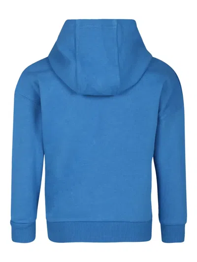Timberland Logo-print Hoodie In Blue