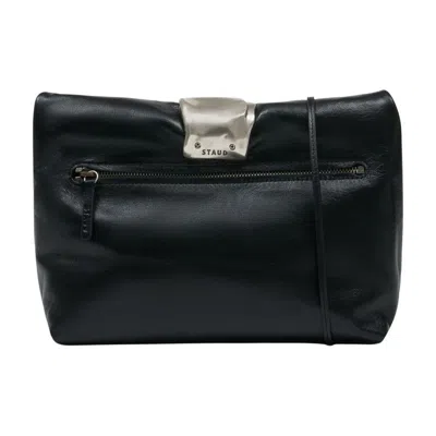 Staud Cuff Clutch Bag In Black