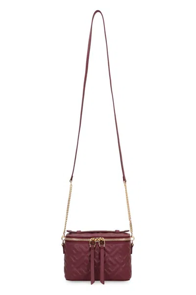 Fendi Mini Bag  Vanity In Leather In Purple