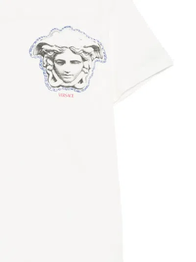 Versace Medusa-print T-shirt In White