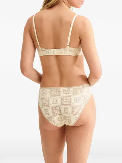 Eres Alizé Patterned Briefs In Neutral