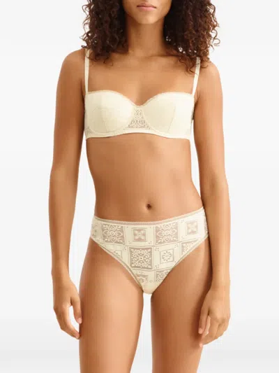 Eres Paravent Padded Bra In Neutral
