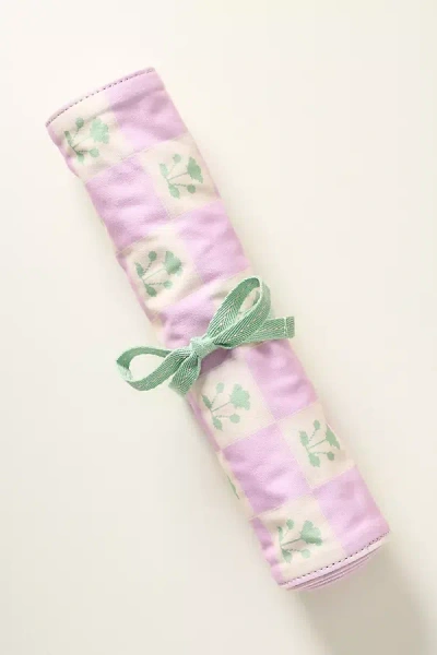 Papier Anthropologie X  Floral Travel Backgammon In Multi