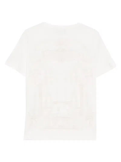 Versace Logo-print T-shirt In White