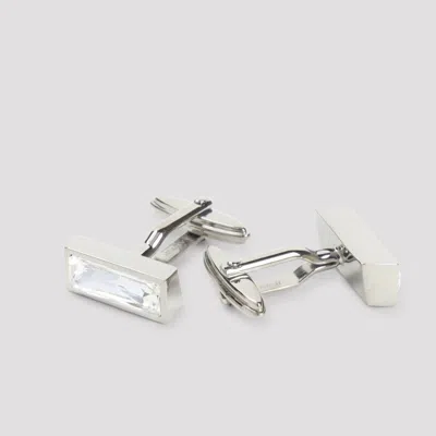 Lanvin Rectangular-shape Cufflinks In White