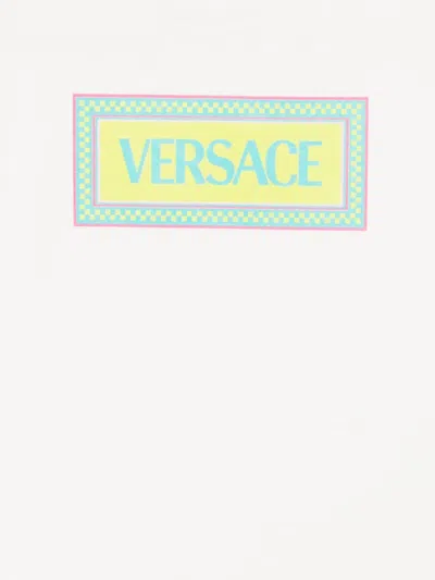 Versace Logo-printed T-shirt In White
