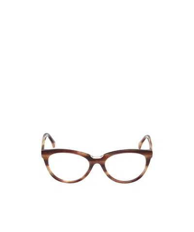 Max Mara Cat-eye Glasses In Red