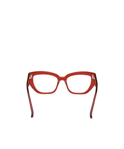 Max Mara Cat-eye Glasses In Red