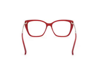 Max Mara Full-frame Plain Mirror In Red