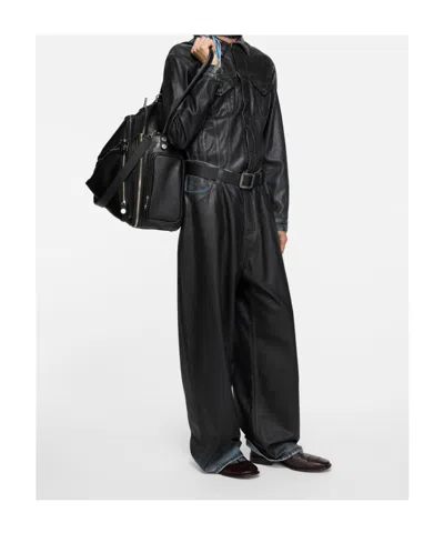 Acne Studios Loose Fit 2023 Jeans In Black