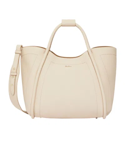 Max Mara Mxamarinesdrum Handbag Light Blue In Blue