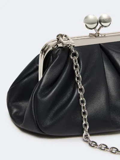 Weekend Max Mara Chain Shoulder Bag In Blue
