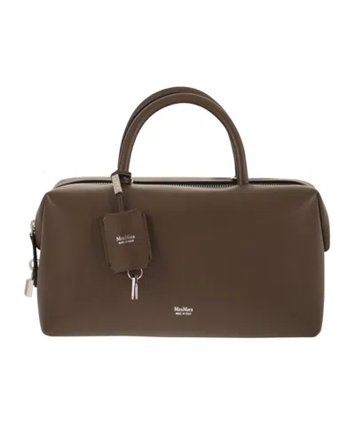 Max Mara Holdallm Medium Satchel Bag In Brown