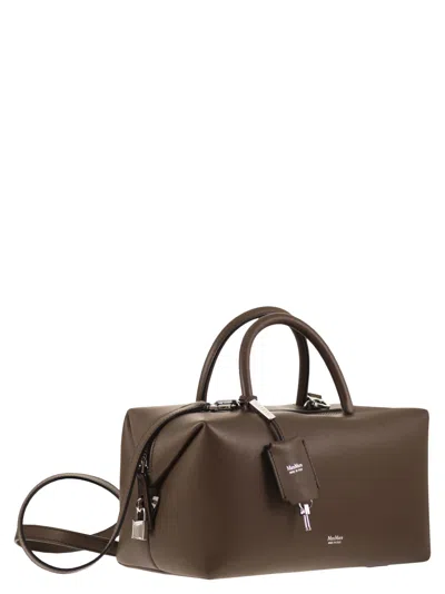 Max Mara Holdallm Medium Satchel Bag In Brown
