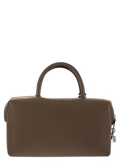 Max Mara Holdallm Medium Satchel Bag In Brown