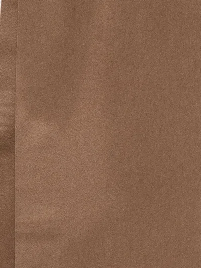 Max Mara Rectangular Scarf In Brown