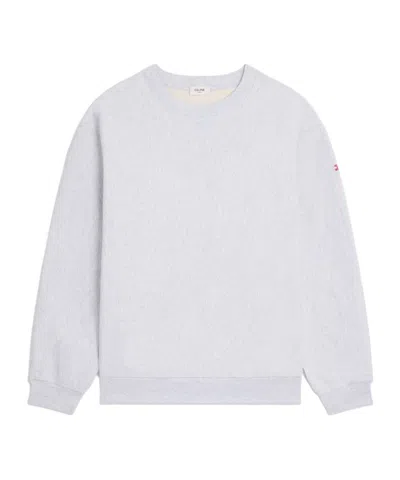 Celine Long-sleeved Sweatshirt In Gray