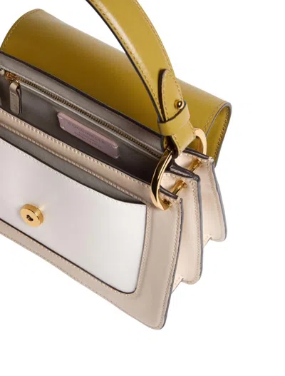 Coccinelle C-me Flap Shoulder Bag In Brown