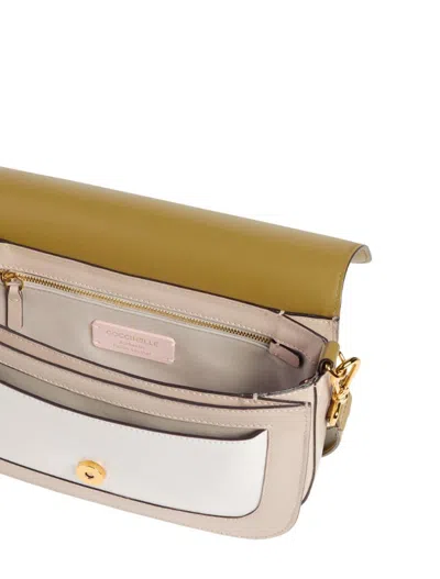 Coccinelle C-me Flap Shoulder Bag In Green