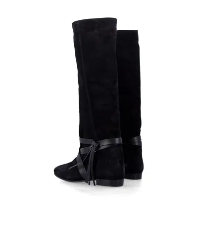 Isabel Marant Silmon Knee-high Boots In Black