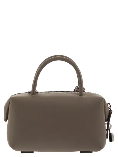 Max Mara Holdalls Small Satchel Bag In Brown