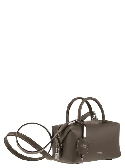 Max Mara Holdalls Small Satchel Bag In Brown