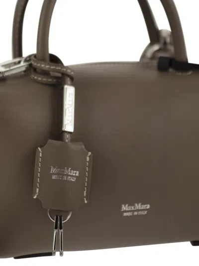 Max Mara Holdalls Small Satchel Bag In Brown