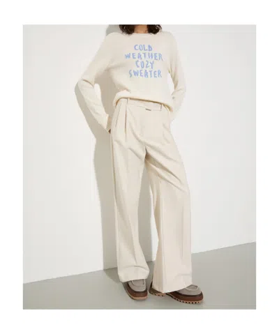 Maxco. Twill Pants In White