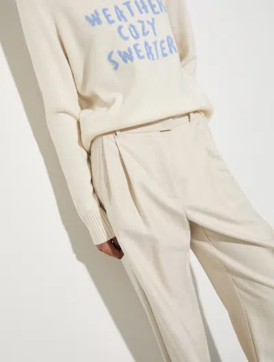 Maxco. Twill Pants In White