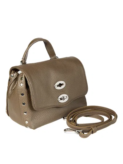 Zanellato Tie-lock Handbag In Green
