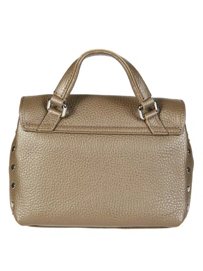 Zanellato Tie-lock Handbag In Green