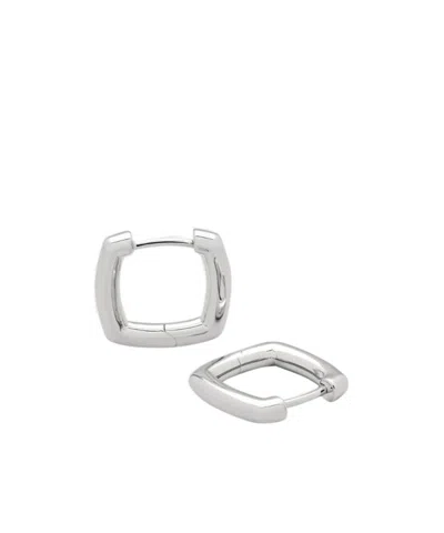 Tom Wood Frame Hoop Small Silver In Silver