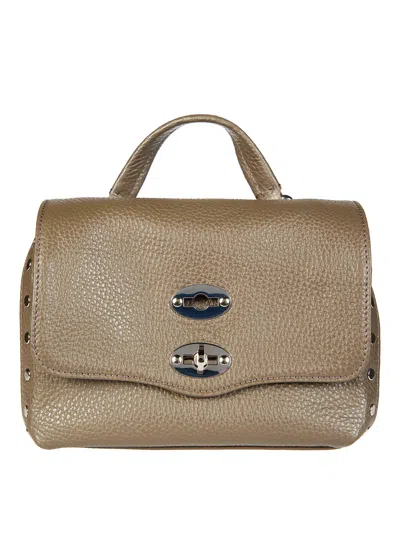 Zanellato Tie-lock Handbag In Green