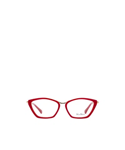 Max Mara Cat-eye Glasses In Red