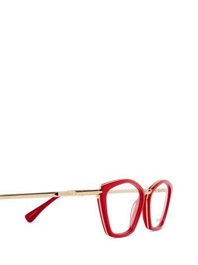 Max Mara Cat-eye Glasses In Red