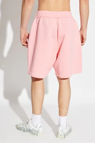 Dsquared2 Drawstring Logo-detail Shorts In Pink