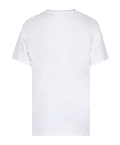 Isabel Marant Étoile Zewel Logo Printed Crewneck T-shirt In White