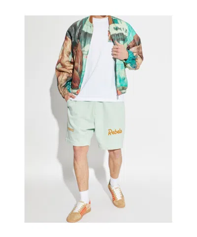 Dsquared2 Abstract-print Bomber Jacket In Multi