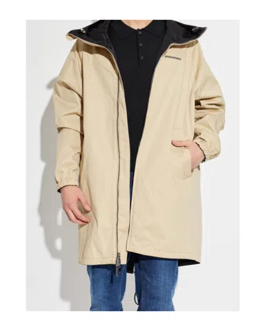 Dsquared2 Reversible Hooded Parka In Multi