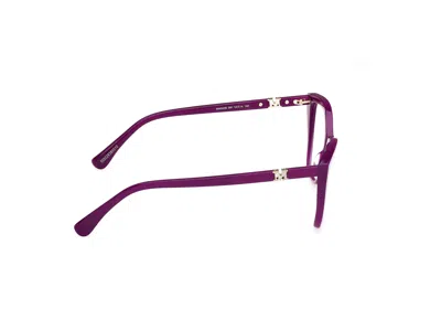 Max Mara Cat-eye Glasses In Purple
