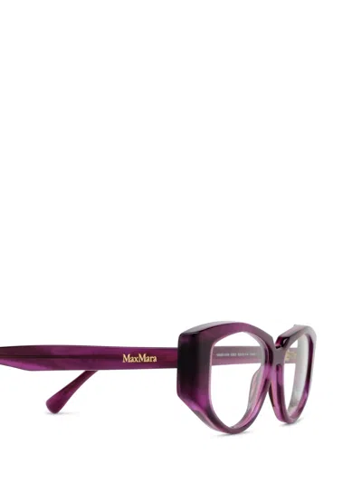 Max Mara Full Frame Plain Mirror In Purple