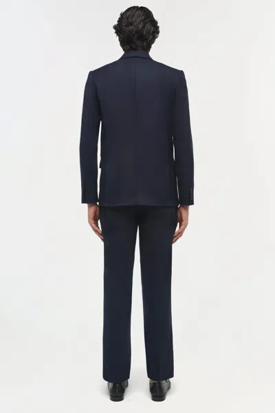 Simkhai Men's Coleman Suiting Jacket In Midnight In Blue