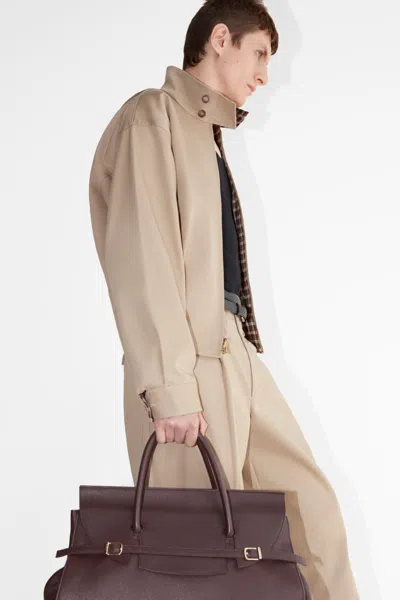 Simkhai Men's Harrington Twill Jacket In Khaki In Brown