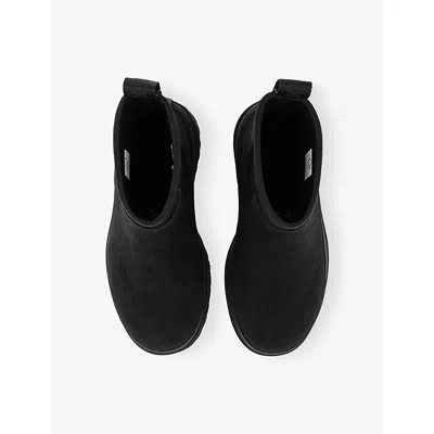 Tretorn Womens Black Cela Hybrid Chelsea Waterproof Boots Eur 39.5 / 6.5 Uk In Multi