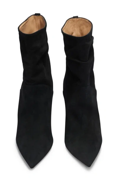 Hugo Boss Boss Vivian Pointed Toe Bootie In Black