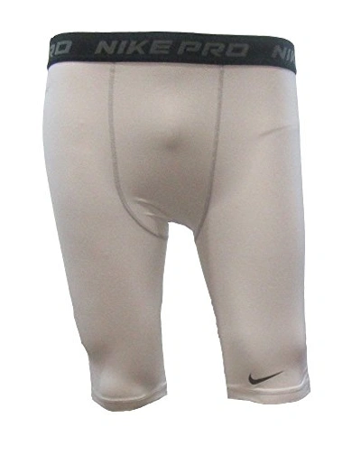 Nike Pro-core 9 Inch Compression Men's Shorts In White