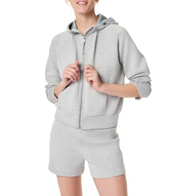 Spanx ® Airessentials Zip-up Hoodie In Gray