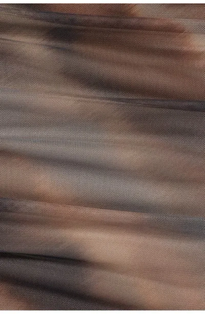 Petal And Pup Petal & Pup Zallocco Ruched Mesh Maxi Skirt In Multi