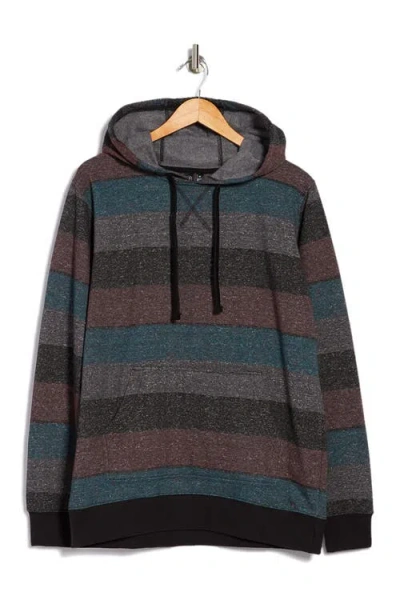 Burnside Fleece Pullover Hoodie In Multi
