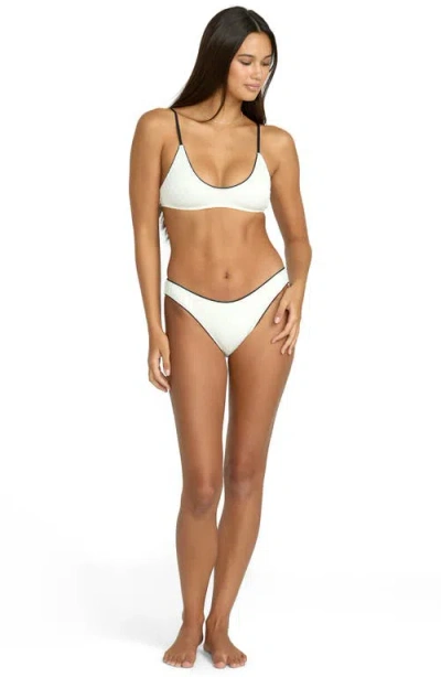 Volcom V Baby Scoop Bikini Top In White